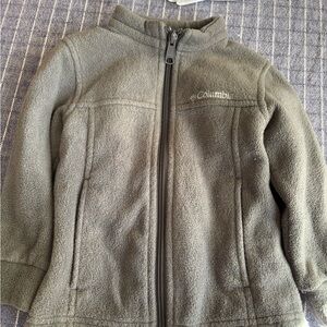 Columbia Kids Charcoal Fleece Jacket